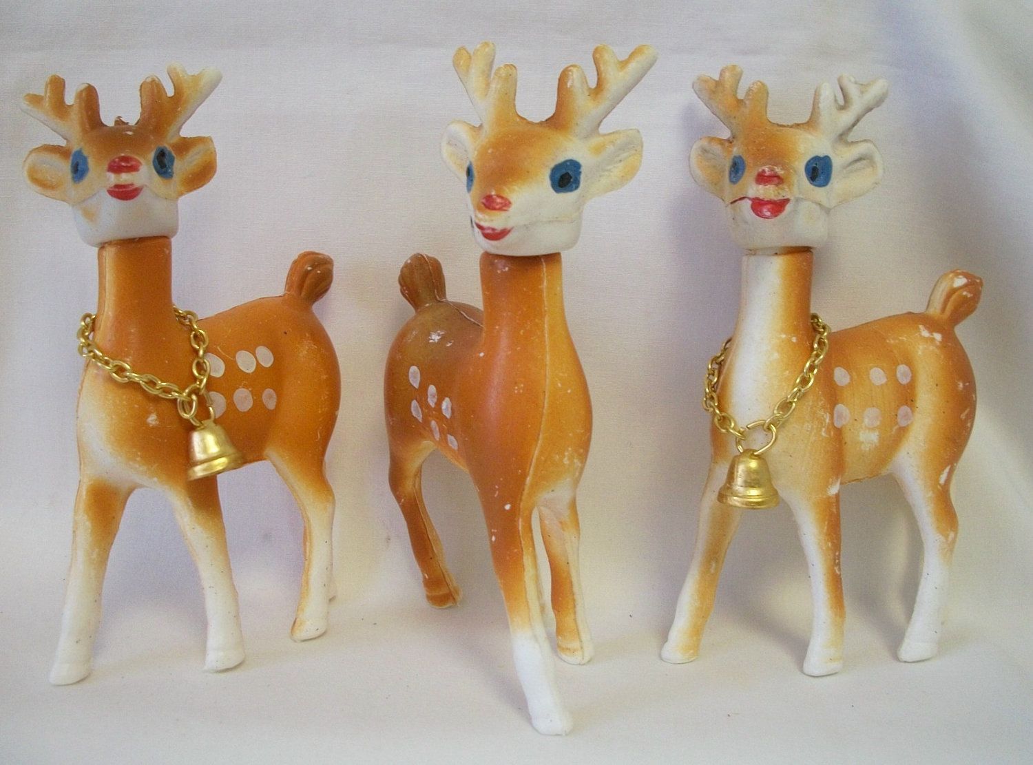 Plastic Christmas Reindeer