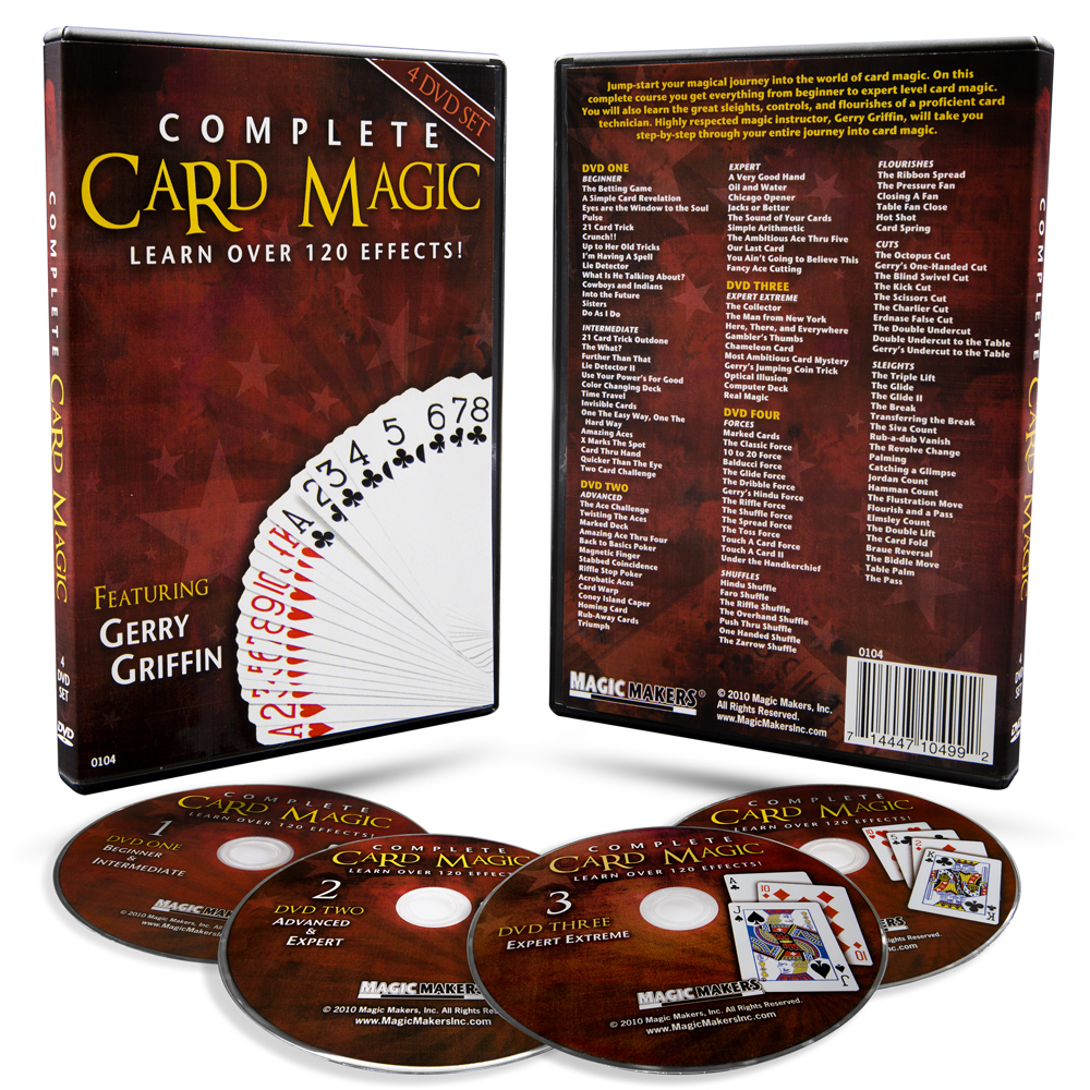 Modern Coin Magic 4 DVD Set