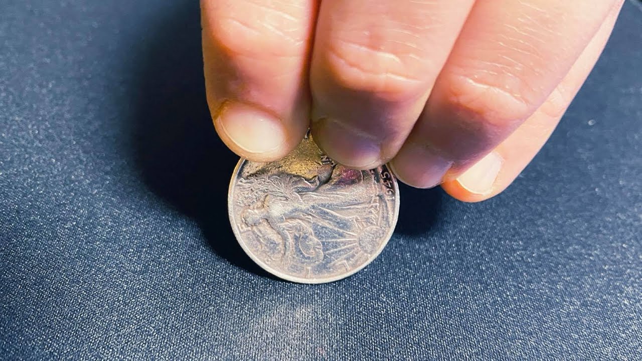 Magic Coin Through Table Trick