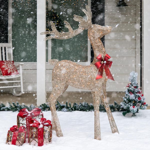 Plastic Christmas Reindeer