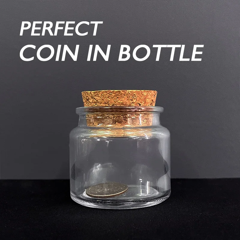 Magic Coin Into Glass Bottle