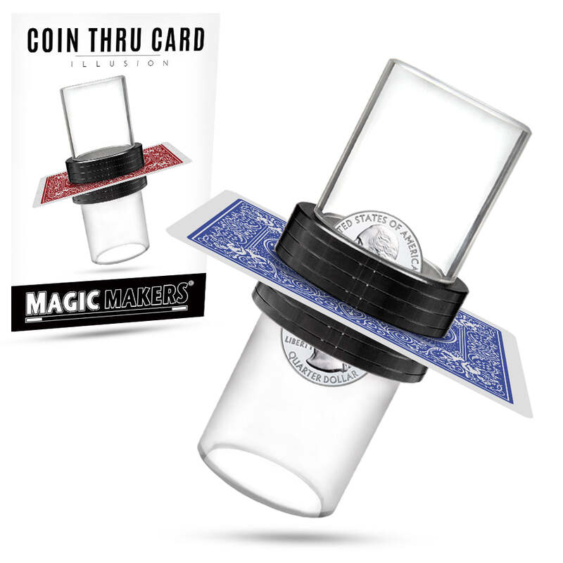 the Coin to Card Magic Trick